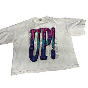 Vintage T Shirt Do It Up! 90's Ross International Brand Made In USA Adult OS